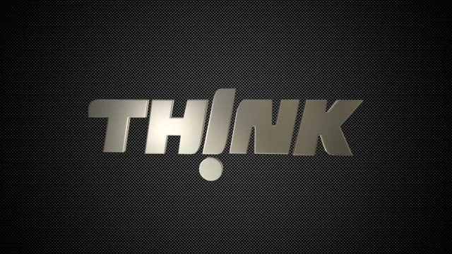 think logo 3D Model .c4d .max .obj .3ds .fbx .stl .blend 