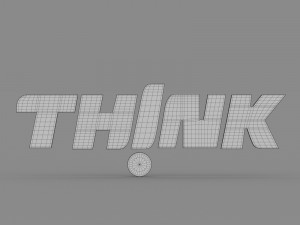 think logo 3D Модель