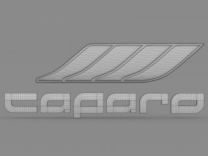 caparo logo Model 3D