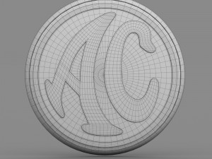 ac logo Model 3D