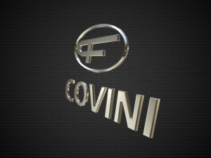 covini logo Modelo 3D