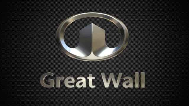great wall logo 3D Модель .c4d .max .obj .3ds .fbx .stl .blend 