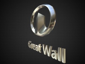 great wall logo 3D Модель