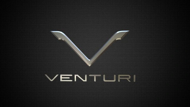 venturi logo 3D Model .c4d .max .obj .3ds .fbx .stl .blend 