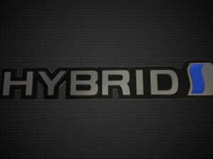 hybrid logo 3D Model
