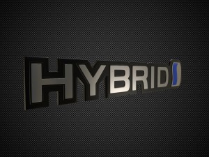 hybrid logo 3D Model