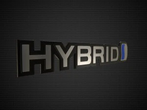 hybrid logo 3D Model