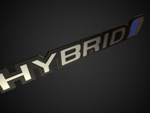 hybrid logo 3D Model