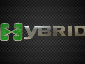 Hybrid-Logo 2 3D Modell