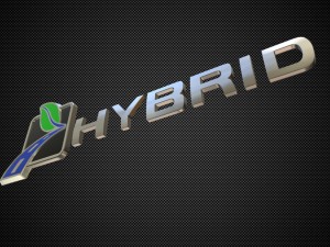 hybrid logo 3 Modelo 3D