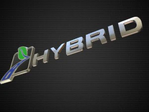 hybrid logo 3 3D Model