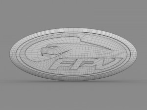 fpv logo 3D Model