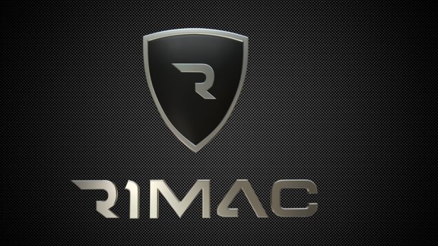 rimac logo Modèle 3D .c4d .max .obj .3ds .fbx .stl .blend 