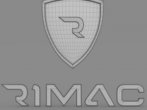 rimac logo Modèle 3D