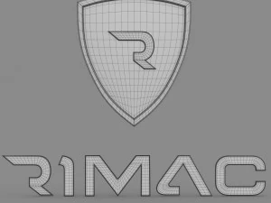 rimac logo 3D Model