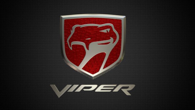 dodge viper 3D-Modell .c4d .max .obj .3ds .fbx .stl .blend 