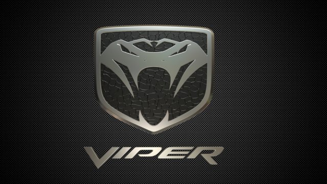 dodge viper 2 3D-Modell .c4d .max .obj .3ds .fbx .stl .blend 