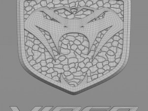 dodge viper 2 3D-Modell