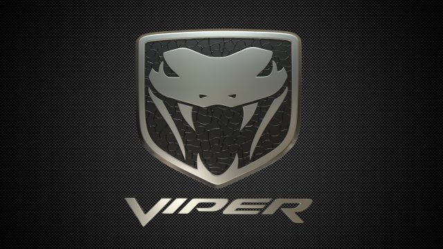 dodge viper 4 3D-Modell .c4d .max .obj .3ds .fbx .stl .blend 