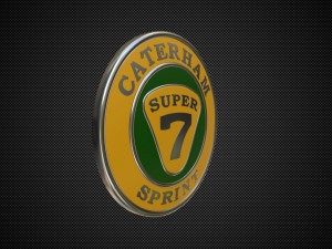 caterham logo Modelo 3D