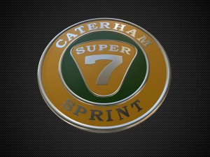 caterham logo Modelo 3D
