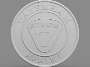 caterham logo Modelo 3D