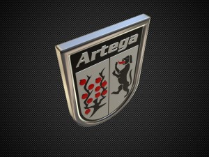 artega logo 3D-Modell