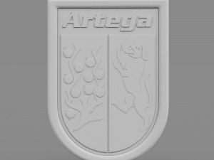 artega logo 3D-Modell
