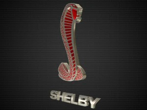 shelby logo 2 3D Model