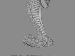 shelby logo 2 3D Model