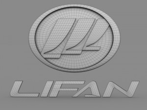 lifan logo Modelo 3D