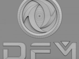 dongfeng logo 3D 모델