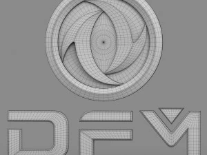 dongfeng logo 3D Model