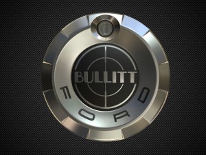bullitt logo Model 3D
