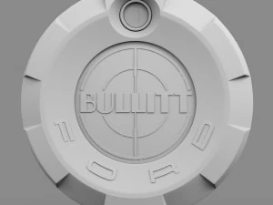 bullitt logo 3D Model