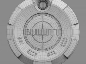 bullitt logo 3D-Modell