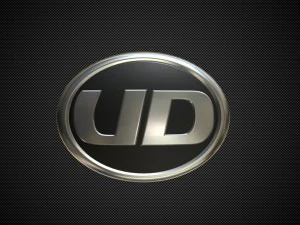 logotipo do ud Modelo 3D