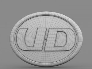 ud logo 3D Model