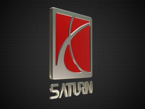 saturn logo 3Dモデル