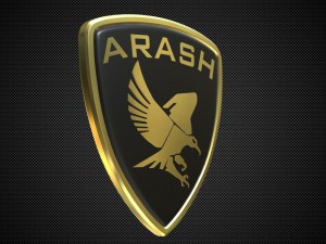 arash logo 3D मॉडल