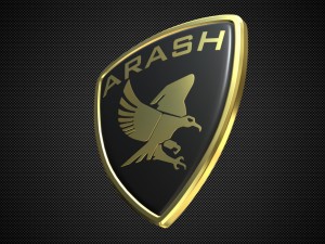 arash logo 3D मॉडल