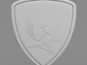 arash logo 3D मॉडल