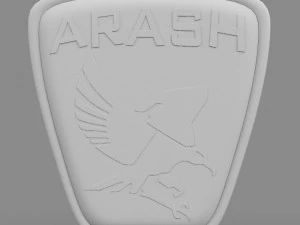 arash logo 2 3D Model