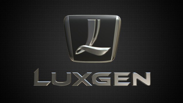 luxgen logo 3D Модель .c4d .max .obj .3ds .fbx .stl .blend 