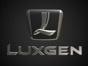 Luxgen-Logo 3D Modell