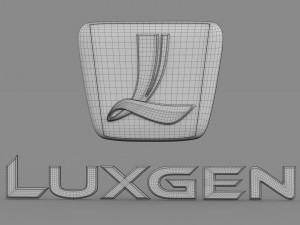 luxgen logo 3D Модель