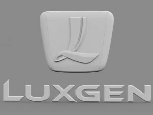 luxgen logo 3D Model