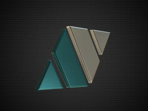 스트로섹 로고 3D 모델