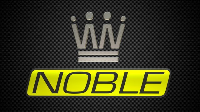 noble logo 3D Модель .c4d .max .obj .3ds .fbx .stl .blend 
