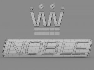 noble logo 3D Модель